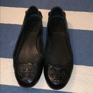 Rare Tory Burch Whipstitched Flats